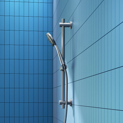 Душевой гарнитур Dorff Logic D0103000SS нерж сталь 3 режима