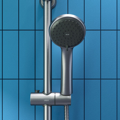 Душевой гарнитур Dorff Logic D0103000SS нерж сталь 3 режима