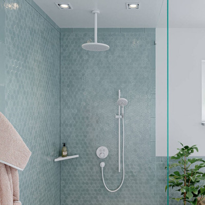 Корзинка для душа Hansgrohe AddStoris 41741700 (белый матовый)