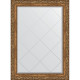 Зеркало настенное Evoform ExclusiveG 102х75 BY 4185 с гравировкой в багетной раме Виньетка бронзовая 85 мм  (BY 4185)