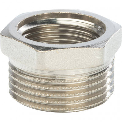 Футорка резьбовая STOUT никелированная 1"X3/4" SFT-0029-000134