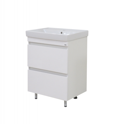 Тумба под раковину Misty Енисей - 50 с 2 ящ. (пленка) (Э-Ени01050-0112Я)