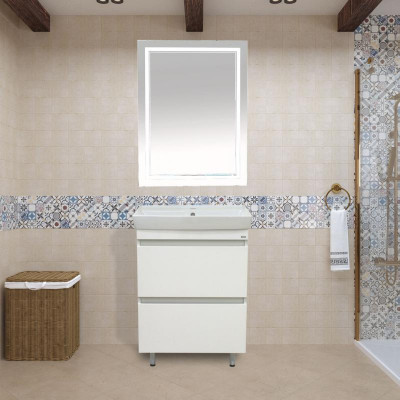 Тумба под раковину Misty Енисей - 50 с 2 ящ. (пленка) (Э-Ени01050-0112Я)