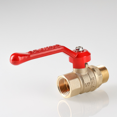 Кран шаровой СТАНДАРТ рукоятка бабочка 1/2" внутренняя/внутренняя резьба +1 / 150 oС VALTEC (VT.121.GN.05)