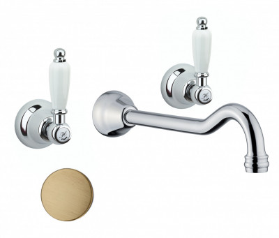 Смеситель для раковины Fiore COLONIALE 02ZZ0636, бронза