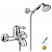 Nicolazzi Classica 3401 GO 75 смеситель для ванны с ручным душем, золото/ручка El Capitan