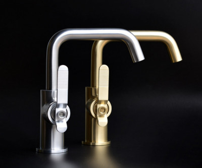 Смеситель на раковину Bronze de Luxe 1760'S LOFT матовое золото (1178CG)