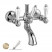 Nicolazzi Classica 1400 BZ 78 смеситель для ванны, бронза/ручки P.Mont Blanc