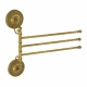 Полотенцедержатель тройной поворотный MIGLIORE Montecarlo 31785, бронза  (31785)
