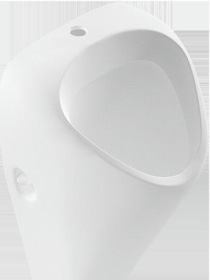 Писсуар подвесной Sanita Luxe Long белый с механическим сливом (PS/Long/Mech/WHT.G/S1)