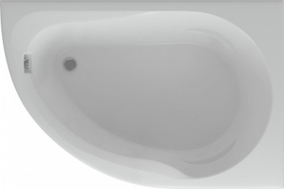 Ванна акриловая Aquatek Вирго асимметричная правая 150х100 (без гидромассажа) VIR150-0000025