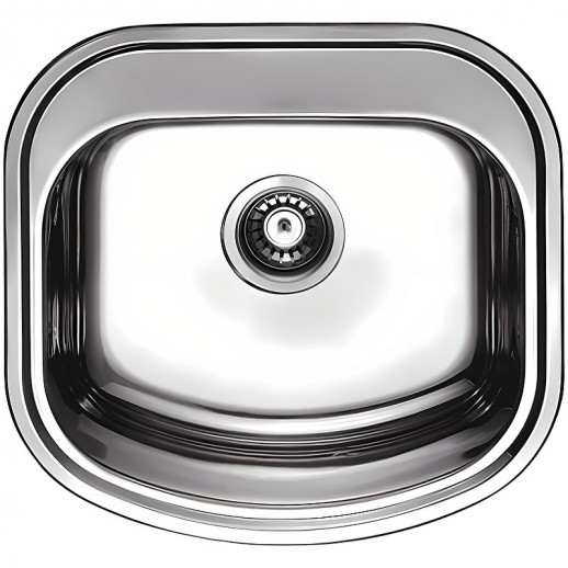 Кухонная мойка Haiba 49 HB4749 (нерж сталь) полированная