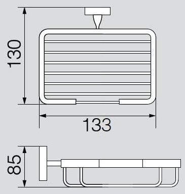 Veragio Stanford Bronzo VR.STD-7752.BR мыльница-решетка, бронза