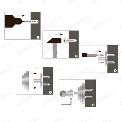 WasserKRAFT Ammer K-7044 полка стеклянная с бортом, сатин