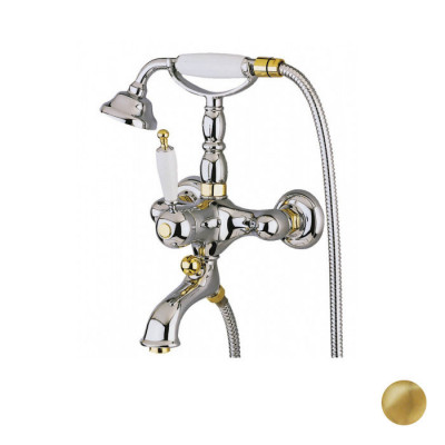Bugnatese Oxford 6302DO смеситель для ванны с душем, золото