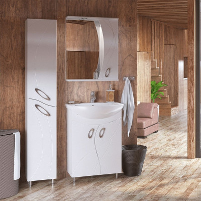 Тумба под раковину Corozo Наина 60 SD-00000320 белая