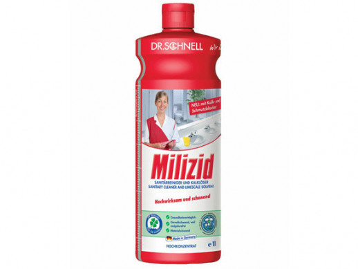 Milizid (Милицид) - Кислотное средство для очистки санитарных зон