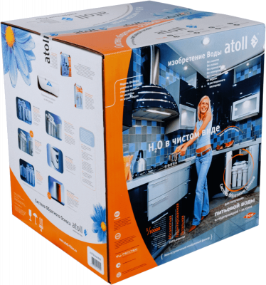 Система обратного осмоса Атолл A-550p STD (A-560E cp)