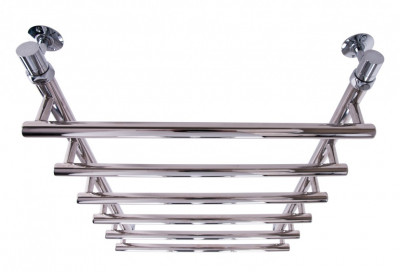 Электрический полотенцесушитель Акванерж Модерн прямая 400х500, хром