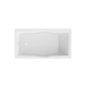 Ванна акриловая 1Marka KORSIKA 190x100 прямоугольная 310 л белая (01кр1910)  (01кр1910)
