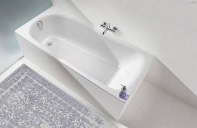 Стальная ванна Kaldewei Saniform Plus 373-1 170x75 112630003001 с покрытием Аnti-slip и Easy-clean прямоугольная