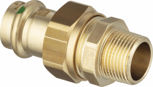 Viega Соединительный элемент резьбовой разъемный Sanpress