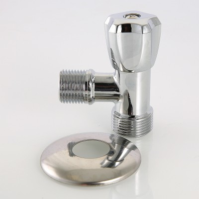 Вентиль VALTEC для подключения сантехнических приборов 1/2х3/4 угловой VT.240.TN.0405