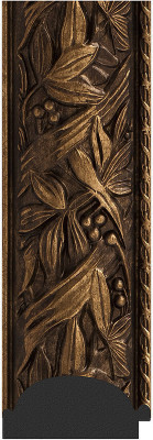 Зеркало напольное Evoform Exclusive Floor 203х84 BY 6126 с фацетом в багетной раме Византия бронза 99 мм