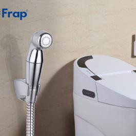 Душевая лейка Frap пластик, хром (F27)