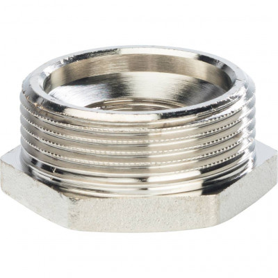 Футорка резьбовая STOUT никелированная 1"X1/2" SFT-0029-000112