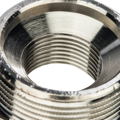 Футорка резьбовая STOUT никелированная 1"X1/2" SFT-0029-000112