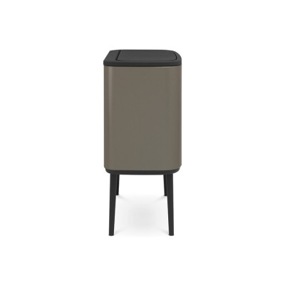 Brabantia Touch Bin Bo 316142 мусорный бак (11 л + 23 л), платиновый