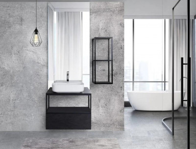 Металлический каркас (конслоль) под раковину Cezares 600х460х300, CADRO-60/46/30-1C-SO-MET