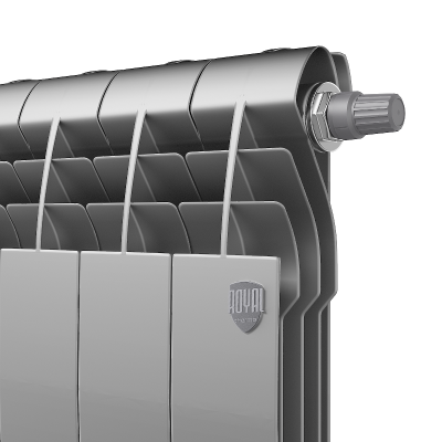 Радиатор Royal Thermo BiLiner 350 /Silver Satin VDR - 8 секций (RTBSSVDR35008)
