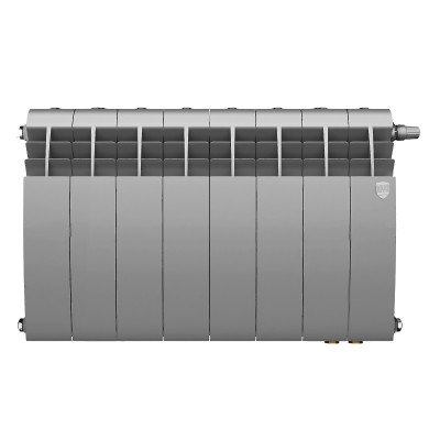Радиатор Royal Thermo BiLiner 350 /Silver Satin VDR - 8 секций (RTBSSVDR35008)