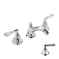 Nicolazzi Tiede 1915 CR 05 смеситель для биде с д/к, хром/ручки Metal