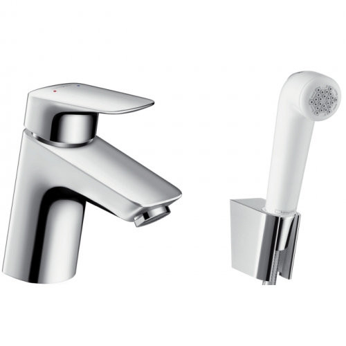 Hansgrohe Logis 71290000 смеситель для раковины с гигиеническим душем, хром