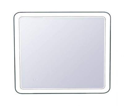 Зеркало для ванной Style Line Атлантика 100 с подсветкой и часами (СС-00000669)