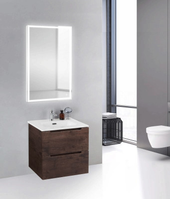 Тумба под раковину BelBagno ETNA 39-500/390-2C-SO-RW-P подвесная Rovere Moro МДФ