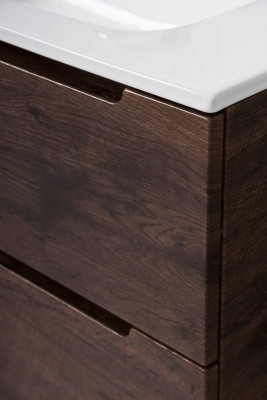 Тумба под раковину BelBagno ETNA 39-500/390-2C-SO-RW-P подвесная Rovere Moro МДФ