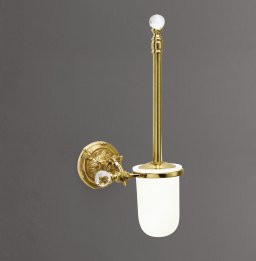 Держатель щетки подвесной, керамика ART&MAX  BAROCCO CRYSTAL AM-1785-Br-C