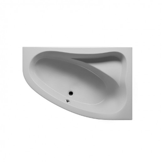 RIHO LYRA LEFT BA68 ванна без гидромассажа, 153 см х 100 см