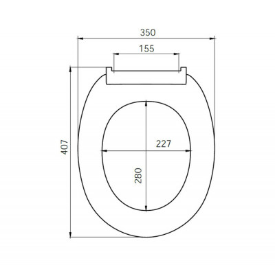 Сиденье для унитаза белое IDDIS (ID 01 046.1 bel), дизайн современный