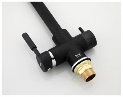 Смеситель для кухни под фильтр Frap H52 F4352-7, черный