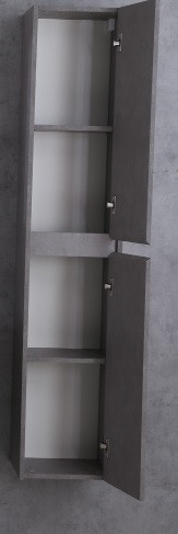 Шкаф подвесной, с двумя распашными дверцами с доводчиками BelBagno KRAFT-1600-2A-SC-PG-R