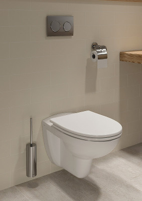 Комплект унитаза с инсталляцией Vitra Normus L-box 9773B003-7206 с сиденьем микролифт и клавишей смыва хром