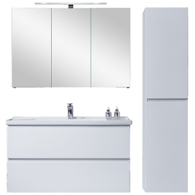 Тумба с раковиной Orans BC-4023W 100 40231000wuv005 белый глянец подвесная