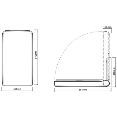 Доска пеленальная Bemeta Hotel 138235026 Серая