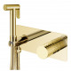 Гигиенический душ Boheme Stick 127-GG со смесителем, золото  (127-GG)