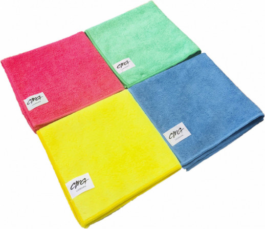 High Plush Салфетка из микрофибры универсальная 40х40см, Плотность 380гр/м., зелёная